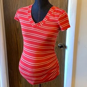 Oh baby, by Motherhood striped top SZ small